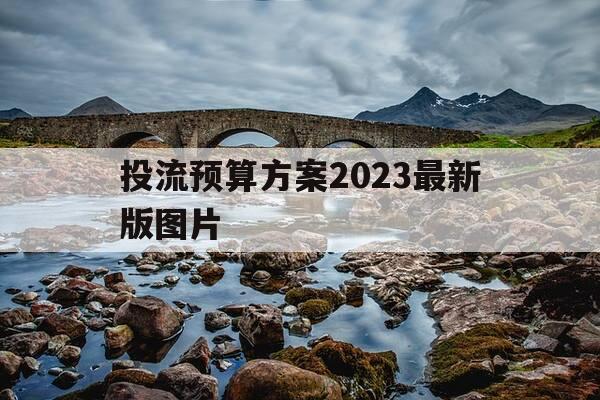 投流预算方案2023最新版图片-投流师是干嘛的-第1张图片-优惠活动网