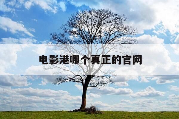 电影港哪个真正的官网-电影港网站怎么进不了怎么办-第1张图片-优惠活动网