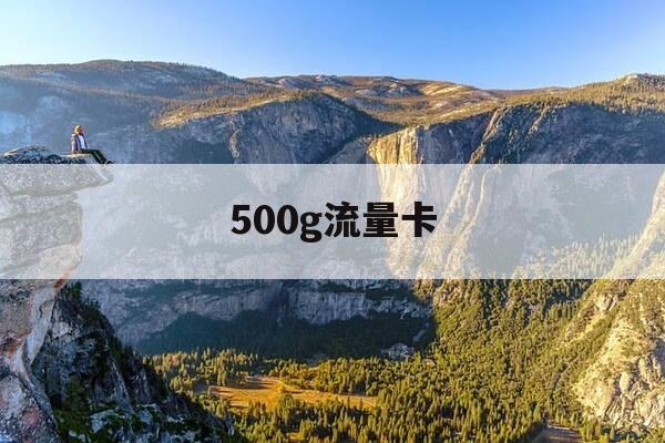 500g流量卡-500g流量卡能用多久-第1张图片-优惠活动网 500g流量卡-500g流量卡能用多久-第1张图片-优惠活动网