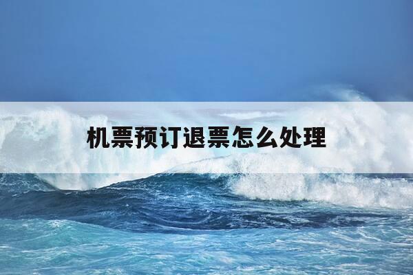 机票预订退票怎么处理-预定机票退票扣多少钱-第1张图片-优惠活动网 机票预订退票怎么处理-预定机票退票扣多少钱-第1张图片-优惠活动网