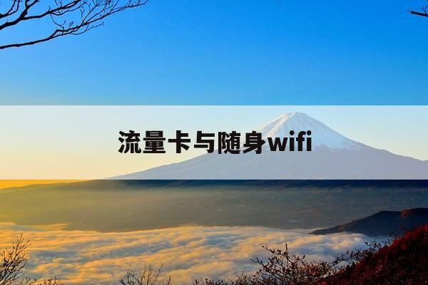流量卡与随身wifi-流量卡与随身WiFi的最终VS,究竟谁更胜一筹!-第1张图片-优惠活动网 流量卡与随身wifi-流量卡与随身WiFi的最终VS,究竟谁更胜一筹!-第1张图片-优惠活动网