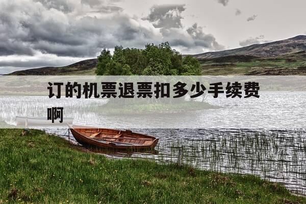 订的机票退票扣多少手续费啊-订了机票退票收手续费吗-第1张图片-优惠活动网 订的机票退票扣多少手续费啊-订了机票退票收手续费吗-第1张图片-优惠活动网