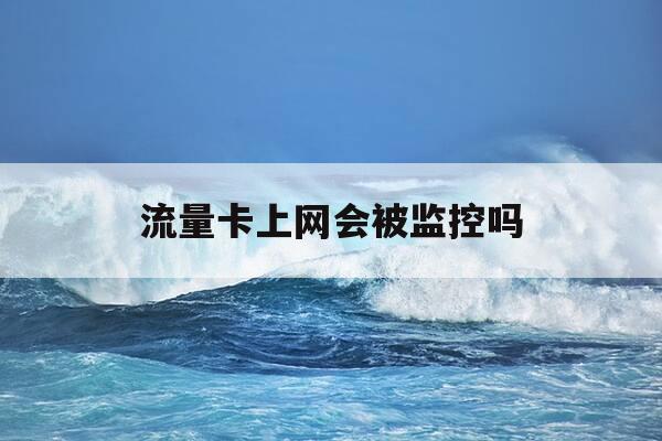 流量卡上网会被监控吗-流量卡上网会被监控吗知乎-第1张图片-优惠活动网 流量卡上网会被监控吗-流量卡上网会被监控吗知乎-第1张图片-优惠活动网
