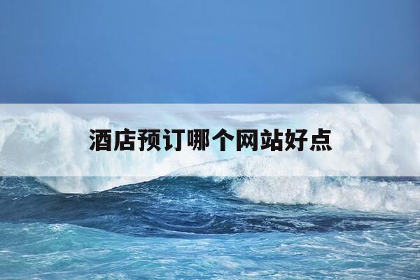 酒店预订哪个网站好点-预订酒店的网站有哪些-第1张图片-优惠活动网