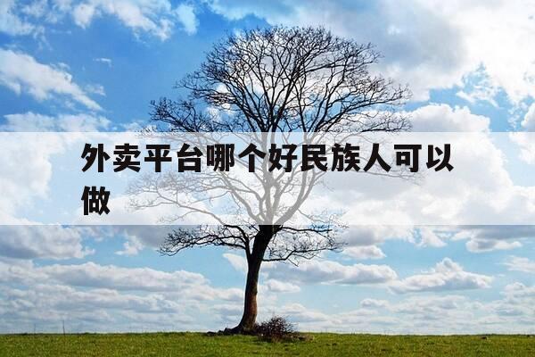 外卖平台哪个好民族人可以做-做外卖的平台-第1张图片-优惠活动网