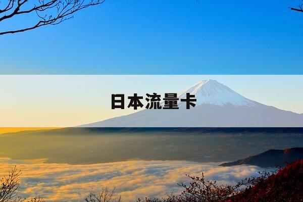 日本流量卡-日本流量卡激活教程-第1张图片-优惠活动网 日本流量卡-日本流量卡激活教程-第1张图片-优惠活动网