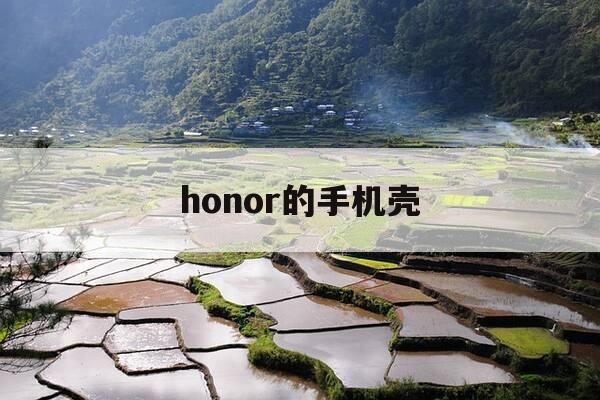 honor的手机壳-honor20手机壳-第1张图片-优惠活动网