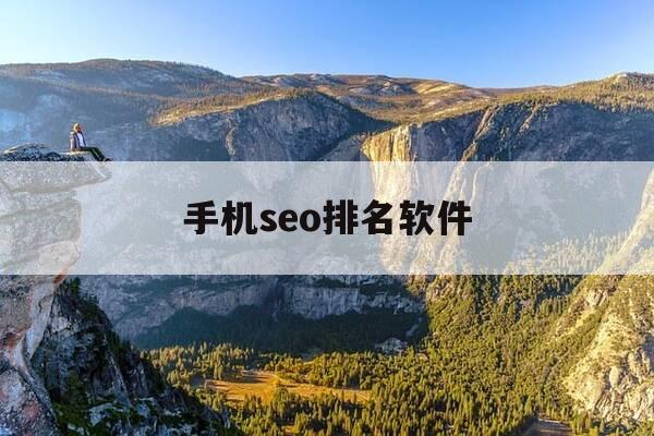 手机seo排名软件-手机seo公司-第1张图片-优惠活动网