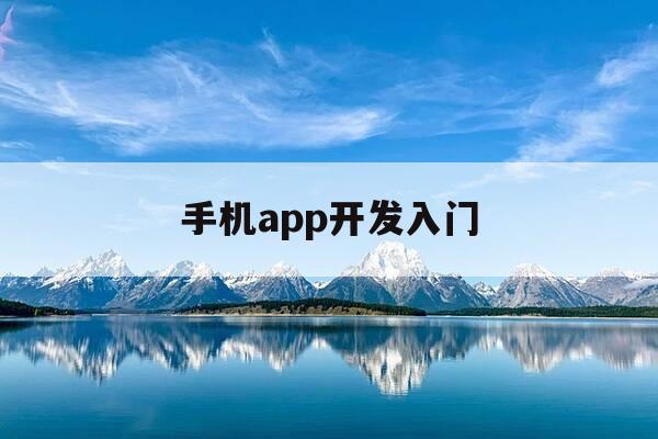 手机app开发入门-手机app开发需要学什么-第1张图片-优惠活动网 手机app开发入门-手机app开发需要学什么-第1张图片-优惠活动网