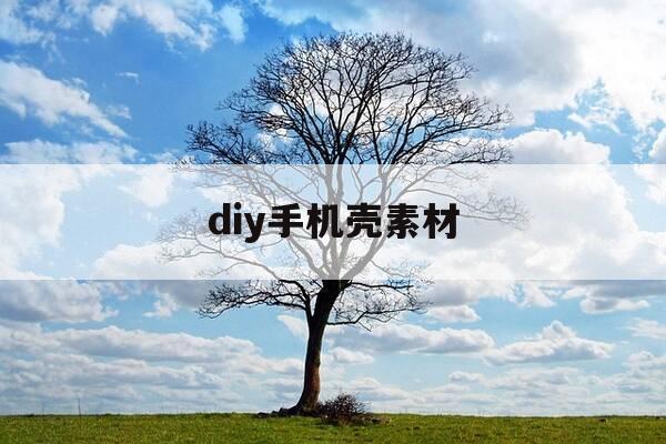 diy手机壳素材-diy手机壳模板-第1张图片-优惠活动网