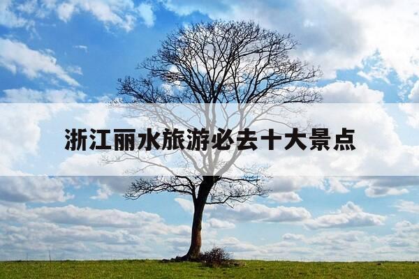 浙江丽水旅游必去十大景点-浙江丽水旅游必去十大景点自驾路线-第1张图片-优惠活动网