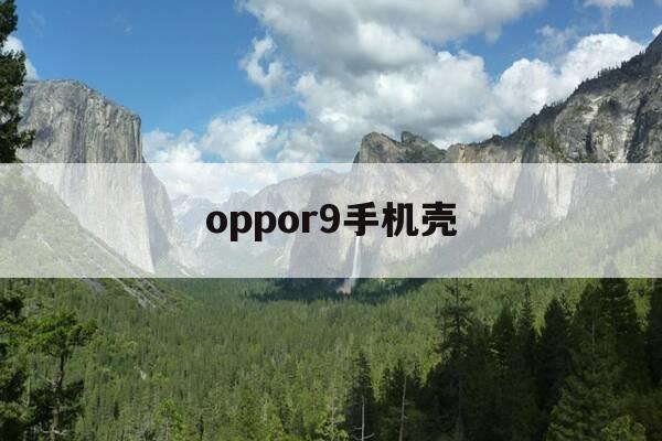 oppor9手机壳-oppor9手机壳女款-第1张图片-优惠活动网