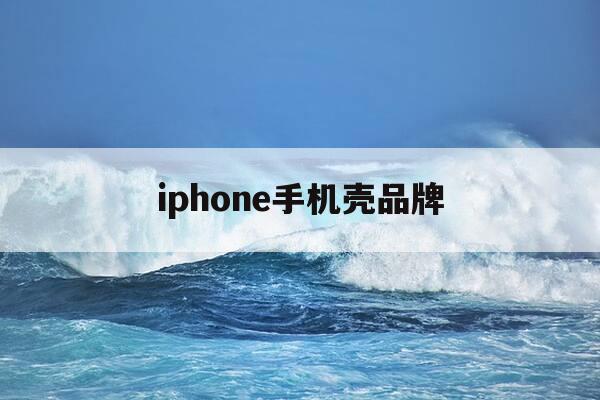 iphone手机壳品牌-苹果手机壳 品牌-第1张图片-优惠活动网