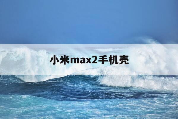 小米max2手机壳-小米max2 手机壳-第1张图片-优惠活动网