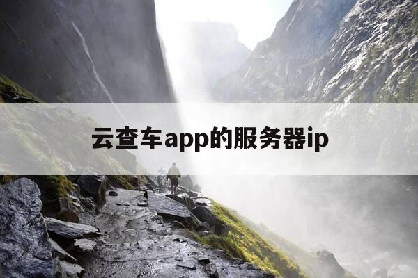 云查车app的服务器ip-云查车安卓版下载-第1张图片-优惠活动网