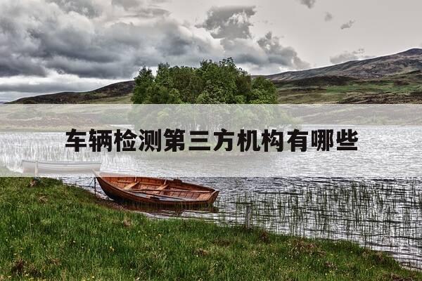 车辆检测第三方机构有哪些-汽车检测机构第三方有哪些-第1张图片-优惠活动网