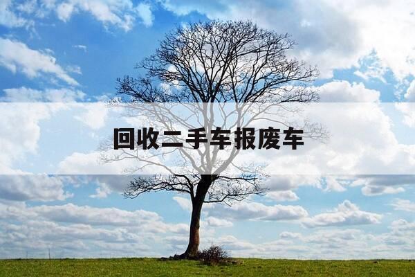 回收二手车报废车-回收报废二手车需要办理哪些手续-第1张图片-优惠活动网