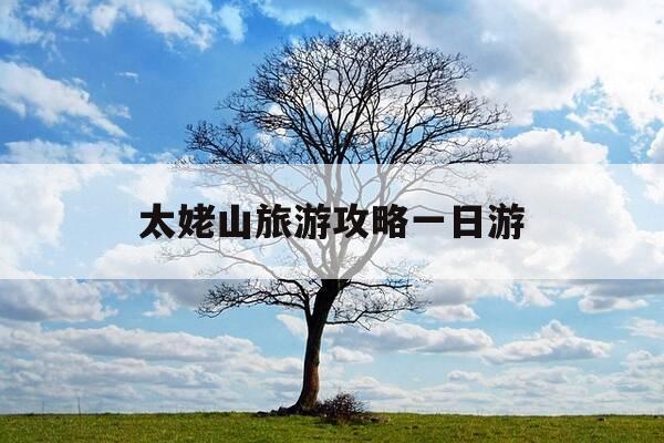 太姥山旅游攻略一日游-太姥山旅游攻略一日游路线-第1张图片-优惠活动网