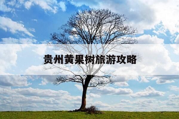 贵州黄果树旅游攻略-贵州黄果树自由行攻略-第1张图片-优惠活动网 贵州黄果树旅游攻略-贵州黄果树自由行攻略-第1张图片-优惠活动网