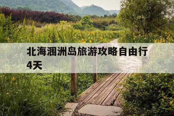 北海涠洲岛旅游攻略自由行4天-北海涠洲岛旅游攻略属于哪个城市-第1张图片-优惠活动网