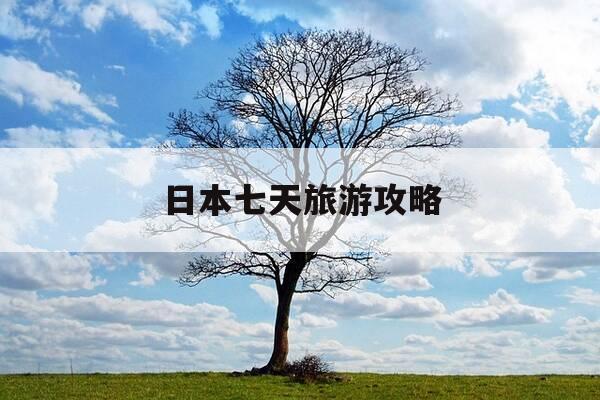 日本七天旅游攻略-日本七天旅游攻略图-第1张图片-优惠活动网 日本七天旅游攻略-日本七天旅游攻略图-第1张图片-优惠活动网