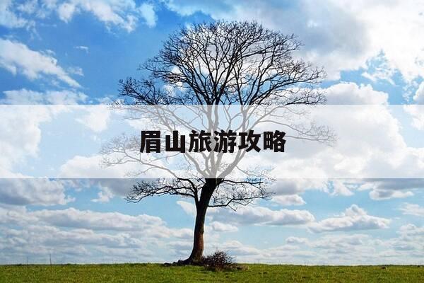 眉山旅游攻略-眉山旅游攻略一日游-第1张图片-优惠活动网 眉山旅游攻略-眉山旅游攻略一日游-第1张图片-优惠活动网