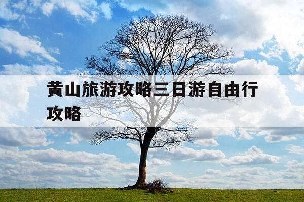 黄山旅游攻略三日游自由行攻略-黄山旅游攻略三日游自由行攻略8月去-第1张图片-优惠活动网 黄山旅游攻略三日游自由行攻略-黄山旅游攻略三日游自由行攻略8月去-第1张图片-优惠活动网